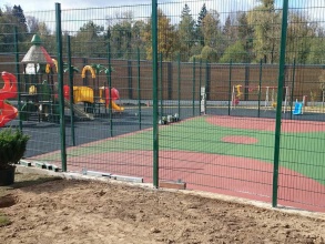 Забор на детскую площадку 50 метров фото в Шаховской